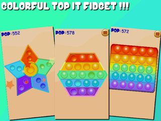 Pop it 3D Fidget Toys relaxing - Screenshot 2