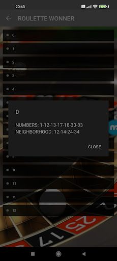 Win At Roulette(Statistics) - Screenshot 2