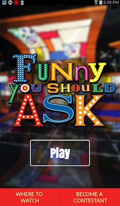 Funny You Should Ask - Screenshot 1