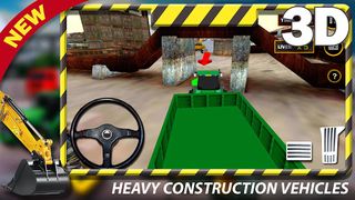 Excavator Road Builder - Crane - Screenshot 3