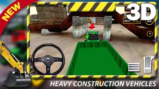 Excavator Road Builder - Crane - Screenshot 3