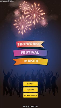 FIREWORKS FESTIVAL MAKER GAME - Screenshot 1