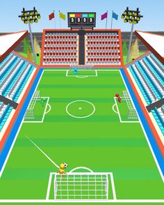 Football Arena - Four Goals - Screenshot 3
