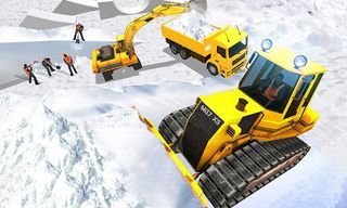 Snow Park Downhill Bulldozer C - Screenshot 1
