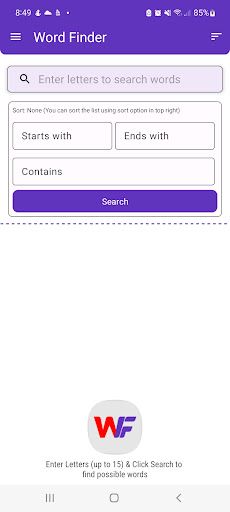 Word Finder - Screenshot 1