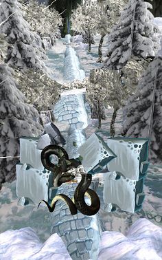 Anaconda Snake Jungle Run 3D - Screenshot 4