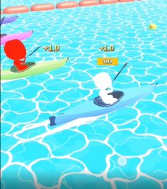 Kayak Race 3D - Screenshot 1