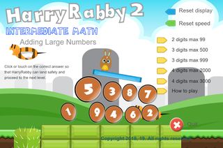 HarryRabby2 Mathgame Adding la - Screenshot 2
