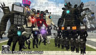 Skibidi Titan Tv Man Jigsaw - Screenshot 2