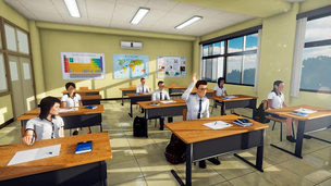 High School Life : School Game - Screenshot 1
