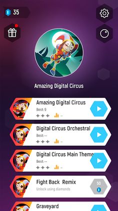 Amazing Digital Circus Songs - Screenshot 1