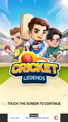 Cricket Legends - Screenshot 1
