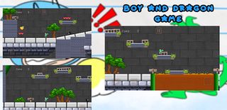 Super Boy and Dragon Game - Screenshot 2