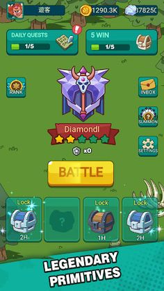 Card Primitive War - Screenshot 2