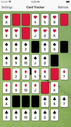 Blackjack Card Counter - Screenshot 2