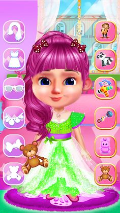 Baby dress up games for girls - Screenshot 4