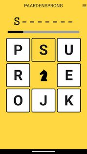 Paardensprong Woord Puzzel - Screenshot 1