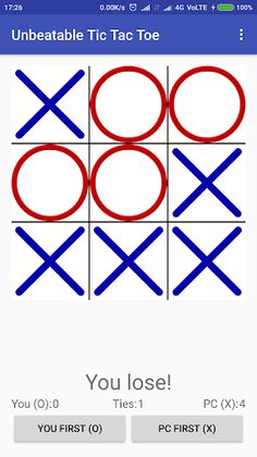 Unbeatable Tic Tac Toe - Screenshot 4