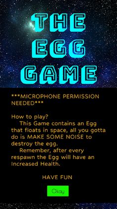 The Egg Game - Screenshot 1