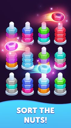 Nuts Sort - Color Bolt - Screenshot 2