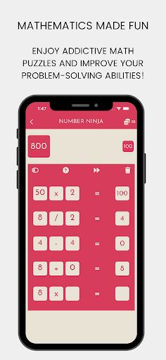 Number Ninja -Math Puzzle Game - Screenshot 2