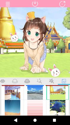 Anime Avatar Maker: Pretty - Screenshot 3
