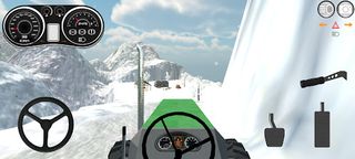 Tractor Driver Snowy Roads - Screenshot 3