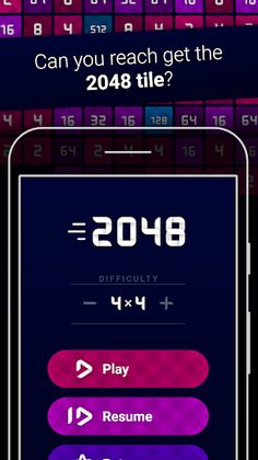 2048 game - math puzzle & numb - Screenshot 1