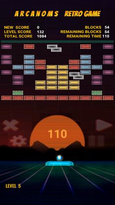 Brick Breaker Game Arcanoms - Screenshot 4