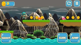 Metal Hero Shooter and Run - Screenshot 1