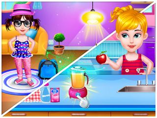 School Girl Daycare Routine - Screenshot 2