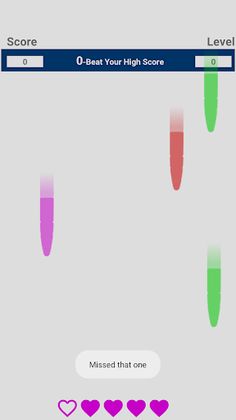 Ms Bullet Catch Zame Game - Screenshot 1