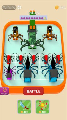 Monster Train Merge Battle 3D - Screenshot 2