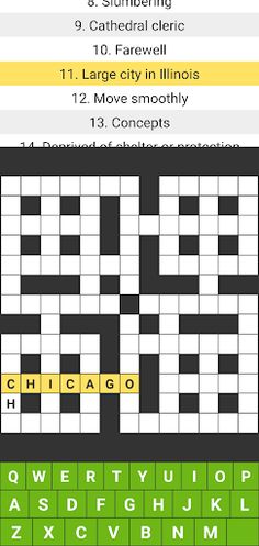 English Crossword Puzzle 2022 - Screenshot 3