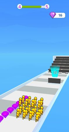 Crowd High Tower 3D - Screenshot 2