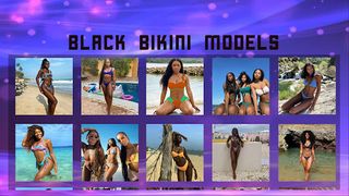 Black Bikini Model - Screenshot 3