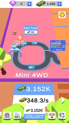 Idle Mini4WD Tycoon - Screenshot 4