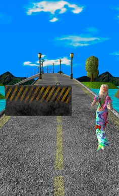 Princess runner. Endless bridg - Screenshot 4