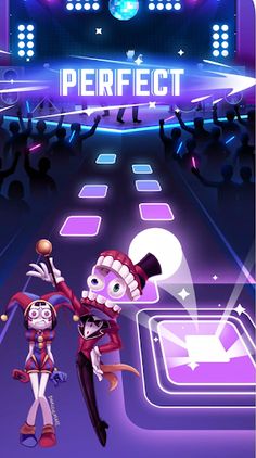 Amazing Digital Circus 3D Hop - Screenshot 1