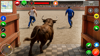 Bull Fighting Games-Bull Games - Screenshot 1