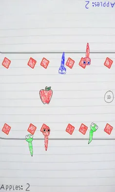 Scribble Worm - Screenshot 2