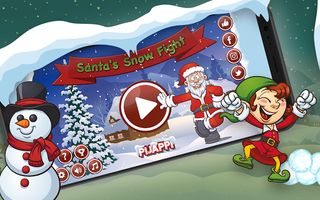 Santa's Snow Fight - Screenshot 3