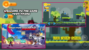 Teen Titans Aventure Game - Screenshot 1
