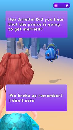 Mermaid Love Story 3D - Screenshot 1