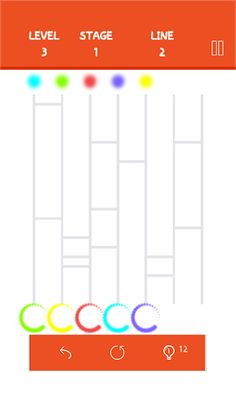 Braintraining:AmidaLine&Puzzle - Screenshot 1