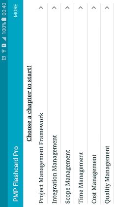 PMP Flashcards Pro - Screenshot 2