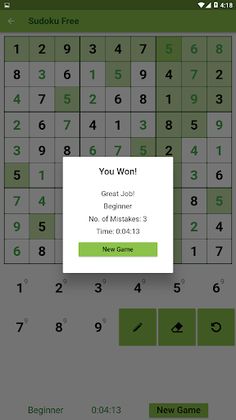 Sudoku Free - Screenshot 3
