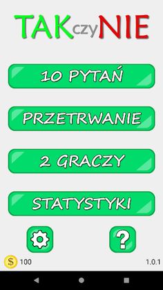 TAK czy NIE - sprawdź wiedzę - Screenshot 1