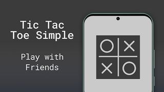 Tic Tac Toe Simple - 2 Player - Screenshot 1