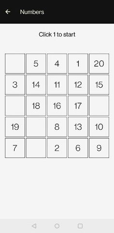 Memory Games - Screenshot 1